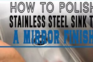 Shine On! How to Polish Stainless Steel Sink to Mirror Finish, Fast | Best Final Touch: Elevate Your Projects with Professional Finishing