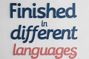 Multilingual Mastery: Finished in Different Languages Tips | Best Final Touch: Elevate Your Projects with Professional Finishing