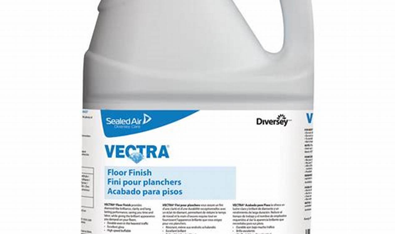 Vectra Floor Finish: Premium Protection & Shine! | Best Final Touch: Elevate Your Projects with Professional Finishing