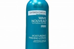 Achieve Silky Hair: Wave Nouveau Lotion - Moisture & Finish (33.8oz) | Best Final Touch: Elevate Your Projects with Professional Finishing