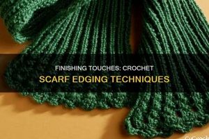 Easy Finishing: How to Finish a Crochet Scarf Pattern | Best Final Touch: Elevate Your Projects with Professional Finishing