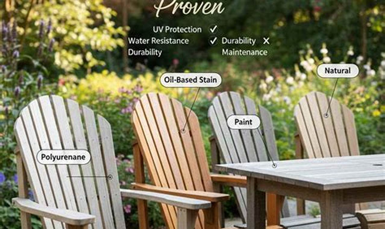 Top Wood Patio Furniture Finish: Protect & Beautify | Best Final Touch: Elevate Your Projects with Professional Finishing