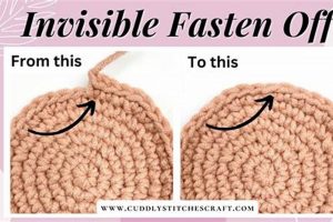 Perfect Invisible Finish Crochet: Pro Tips &amp; Tricks | Best Final Touch: Elevate Your Projects with Professional Finishing