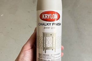 Krylon Chalky Finish: Easy Vintage Decor & More | Best Final Touch: Elevate Your Projects with Professional Finishing