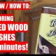 Wood's TV Finish Restorer: Restore, Shine & Protect | Best Final Touch: Elevate Your Projects with Professional Finishing
