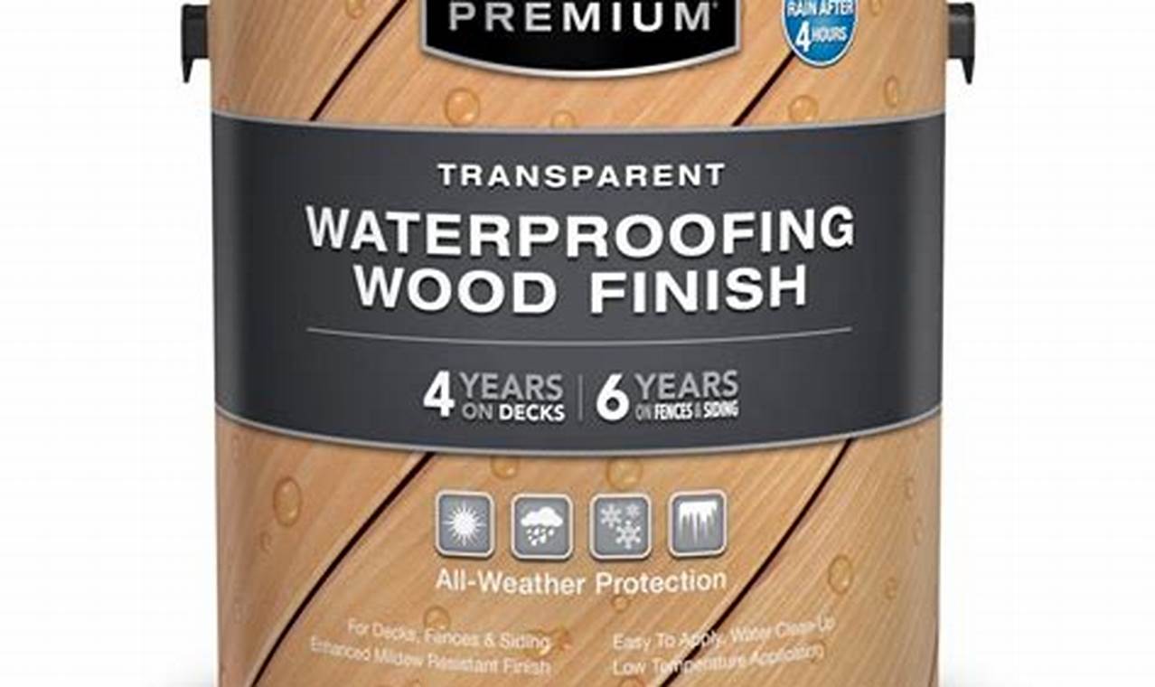 Behr's Best Transparent Wood Finish: Waterproof & Lasting! | Best Final Touch: Elevate Your Projects with Professional Finishing